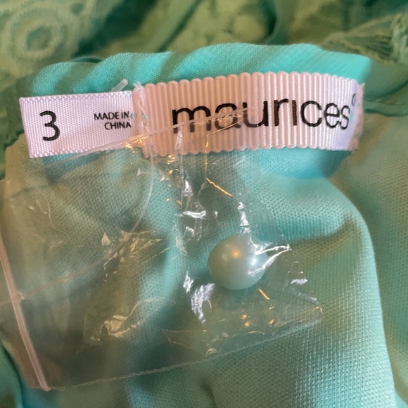 NWOT Maurices Mint High-Neck Dressy Tank Top, 3x - Picture 8 of 10